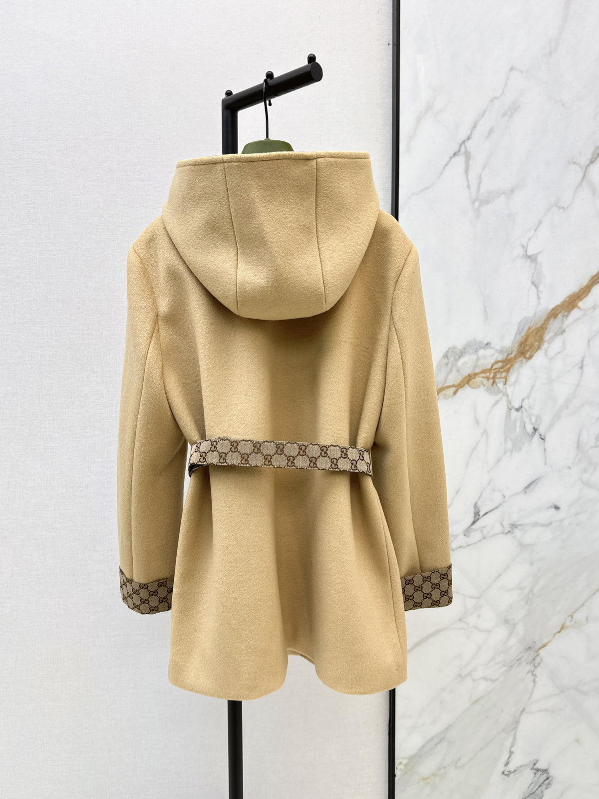 26FW New Mid-Length Hooded Wool Coat 🤎🖤