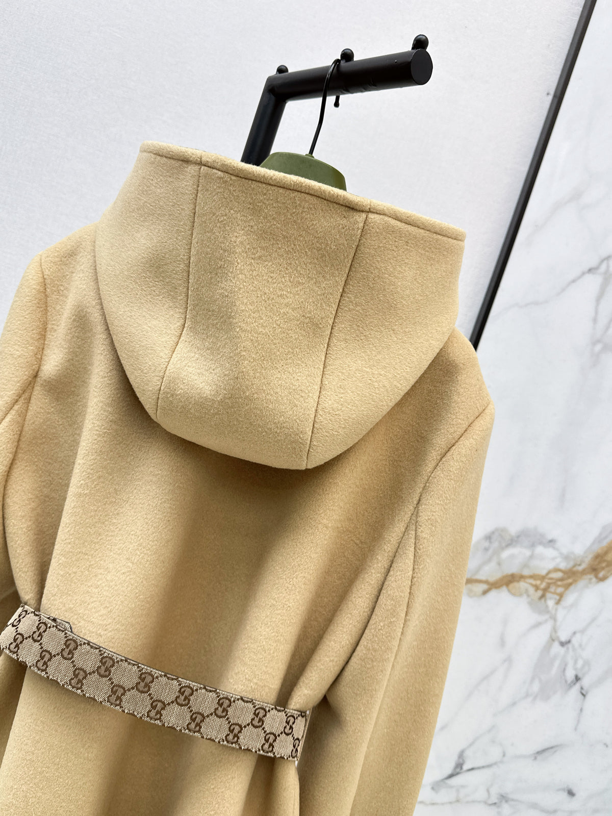 26FW New Mid-Length Hooded Wool Coat 🤎🖤