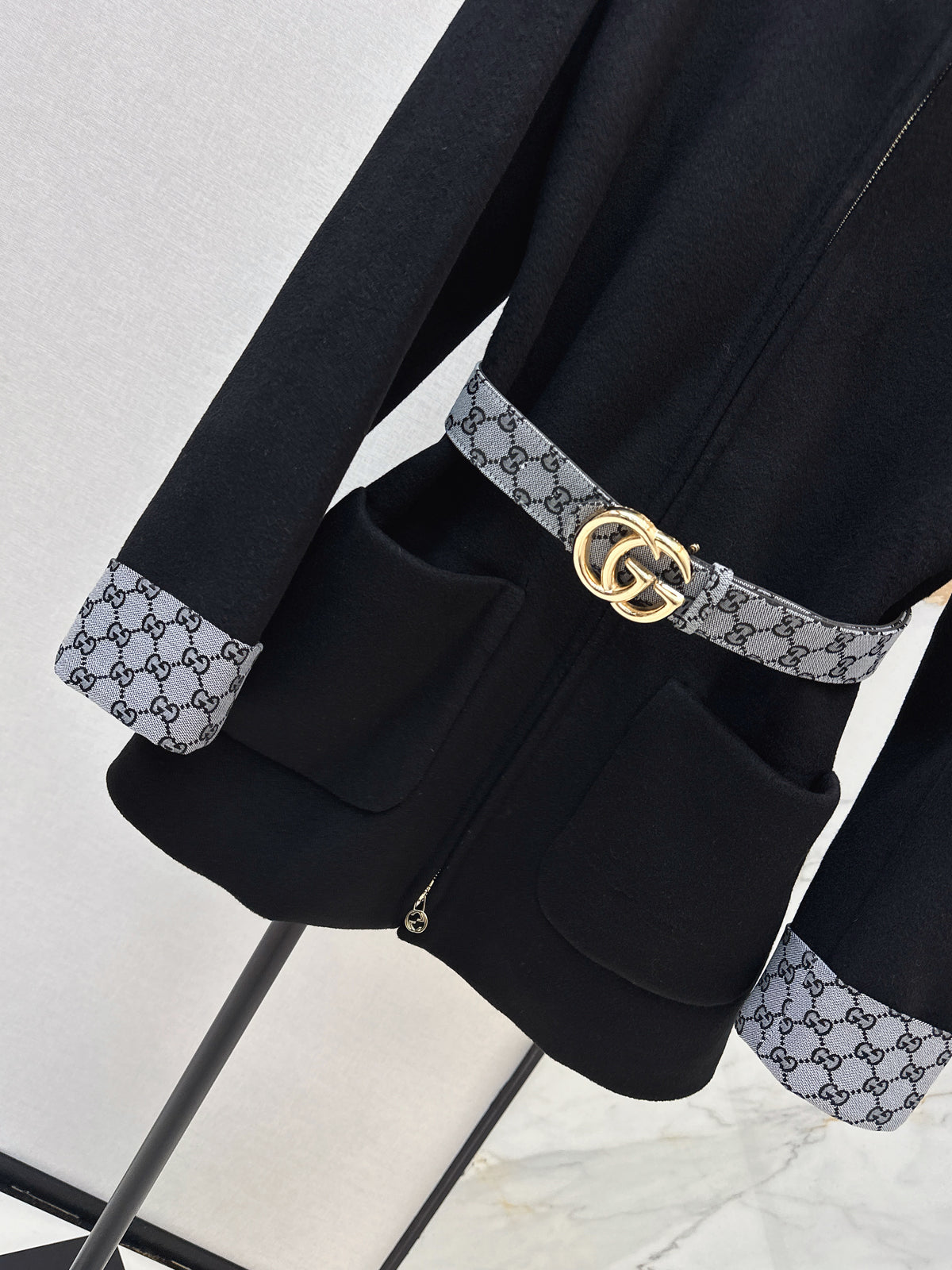 26FW New Mid-Length Hooded Wool Coat 🤎🖤