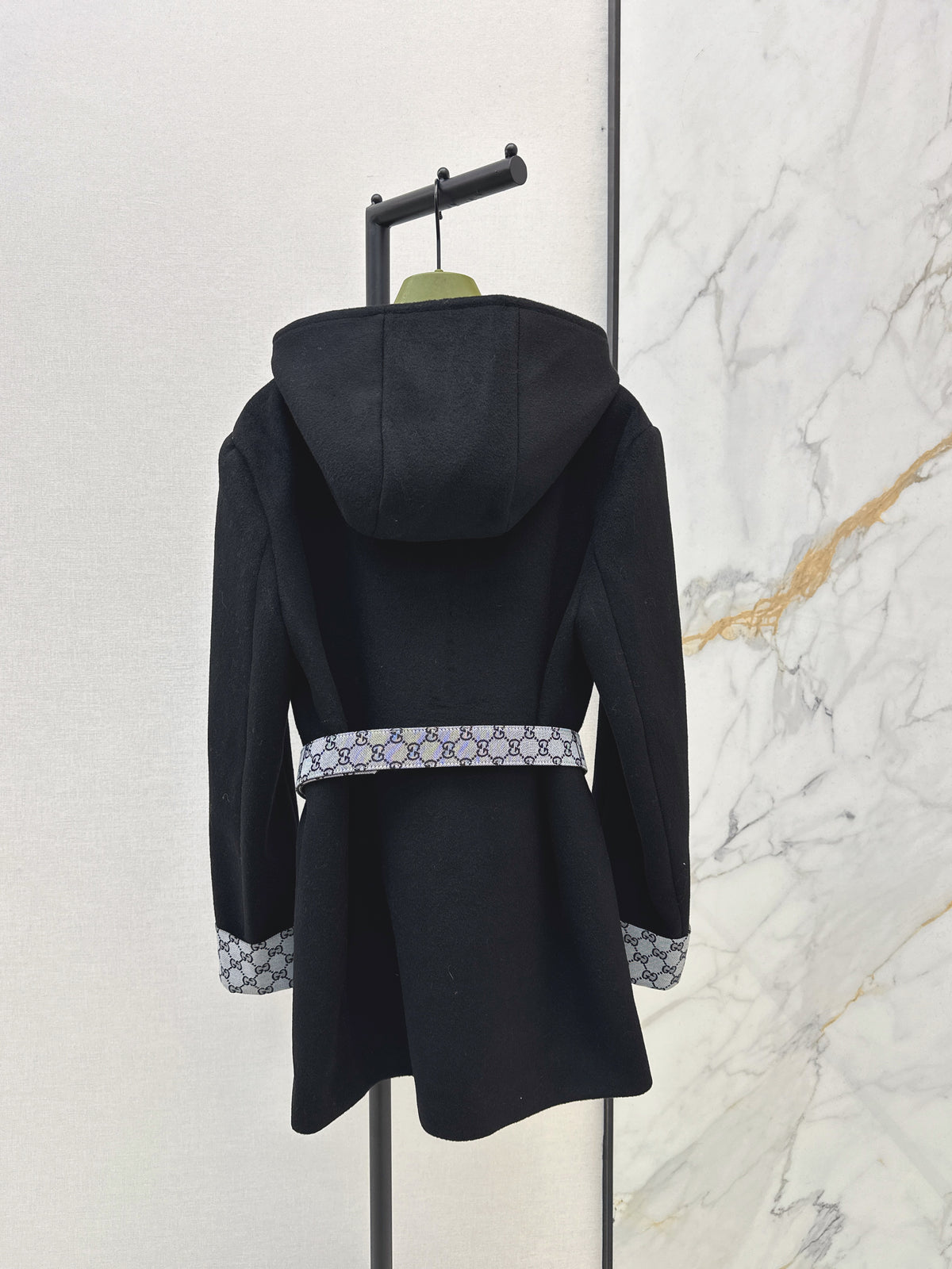 26FW New Mid-Length Hooded Wool Coat 🤎🖤