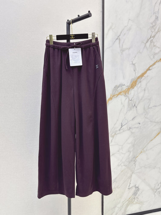 26FW New Straight-Leg Trousers with Elastic Waist 🤎💜🖤