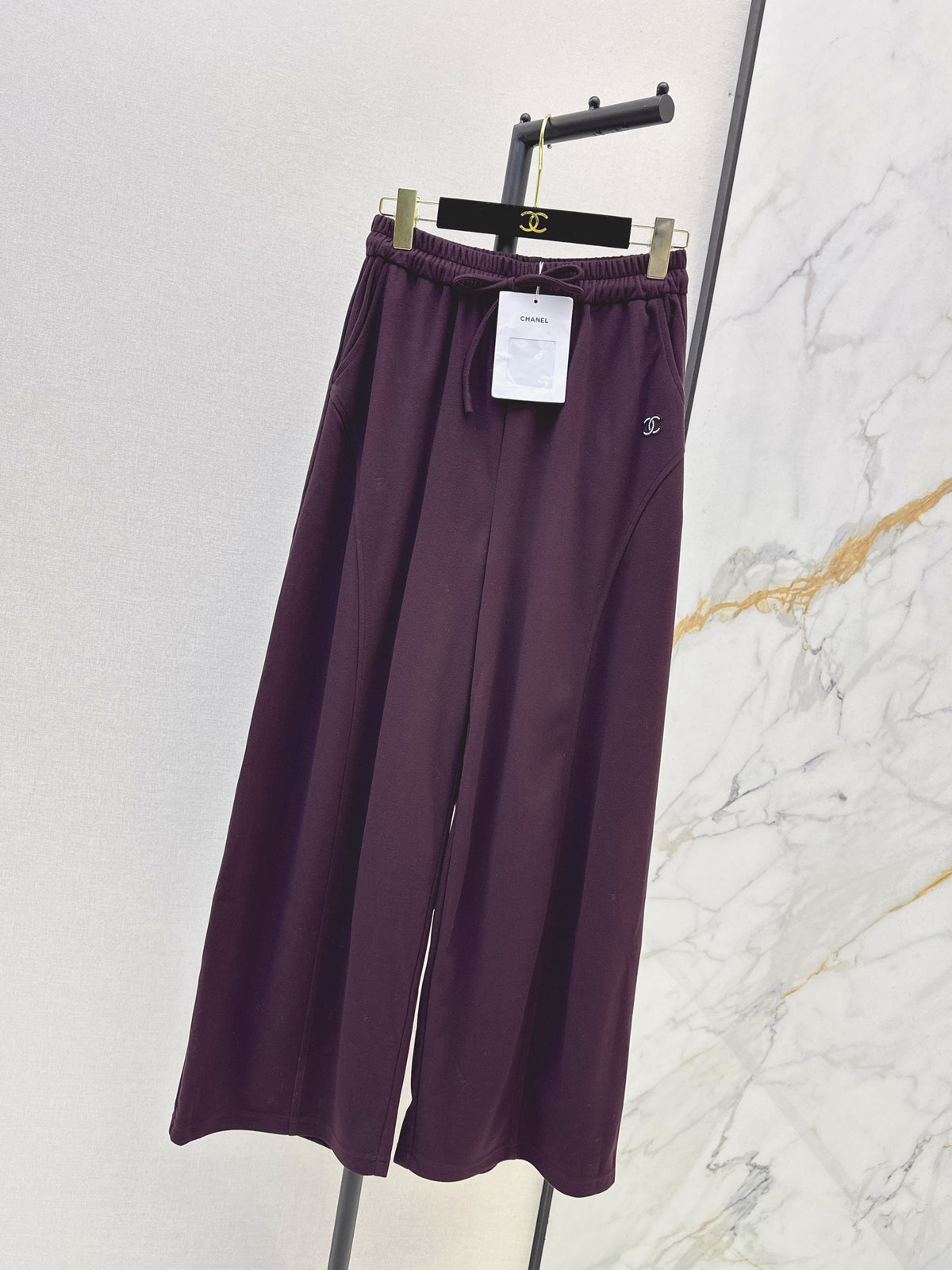 26FW New Straight-Leg Trousers with Elastic Waist 🤎💜🖤