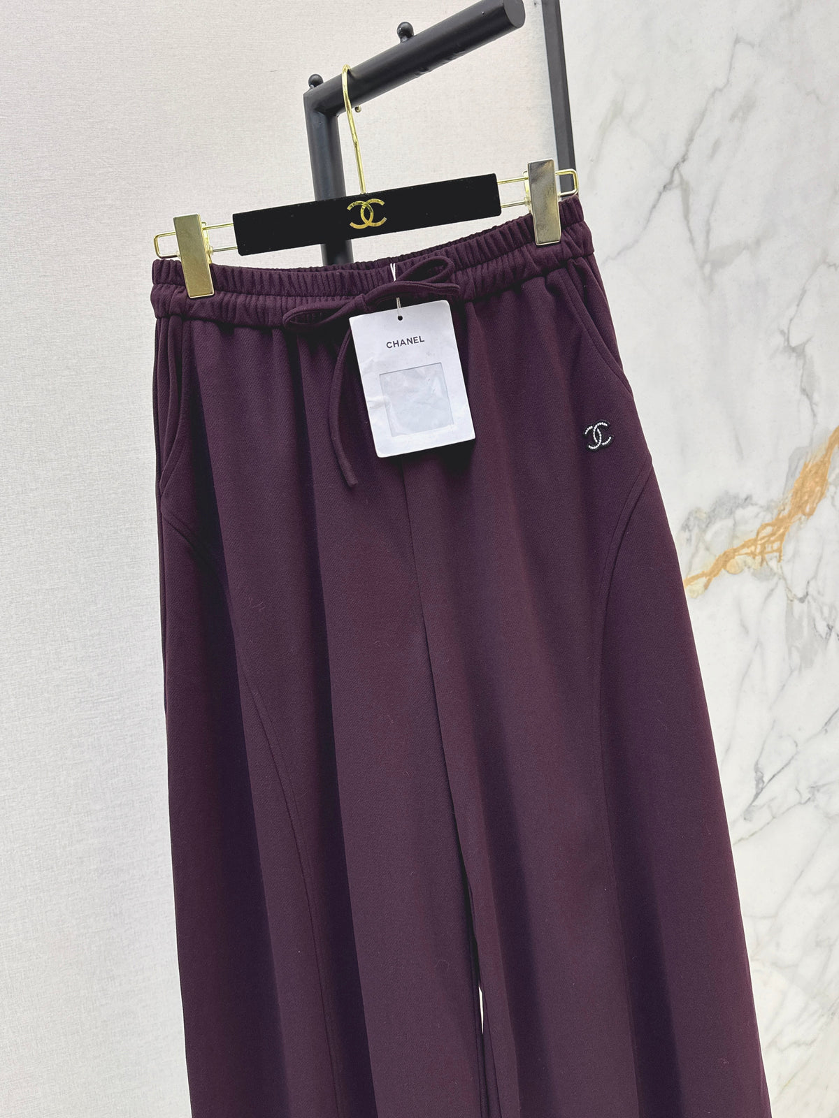 26FW New Straight-Leg Trousers with Elastic Waist 🤎💜🖤
