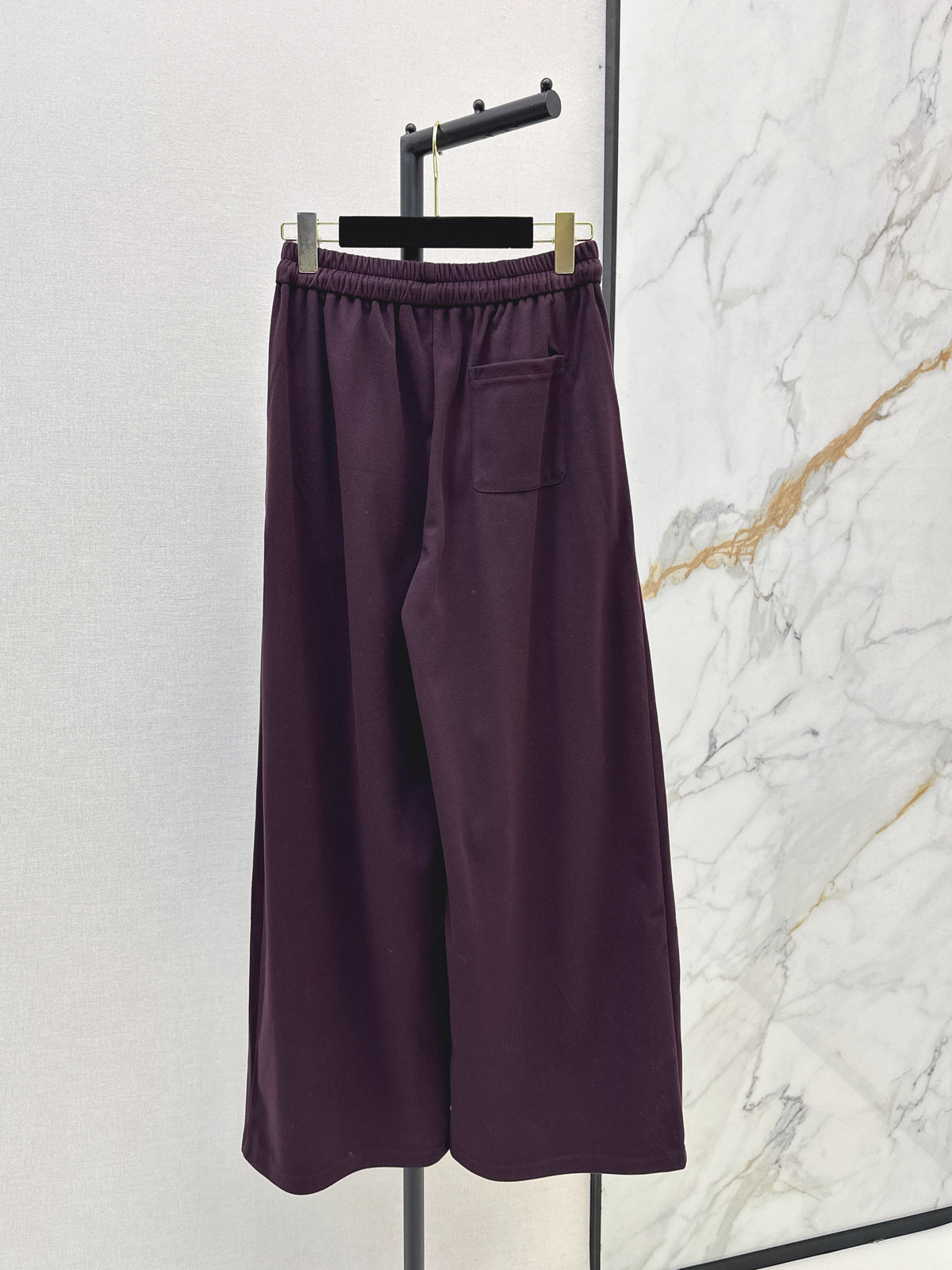 26FW New Straight-Leg Trousers with Elastic Waist 🤎💜🖤