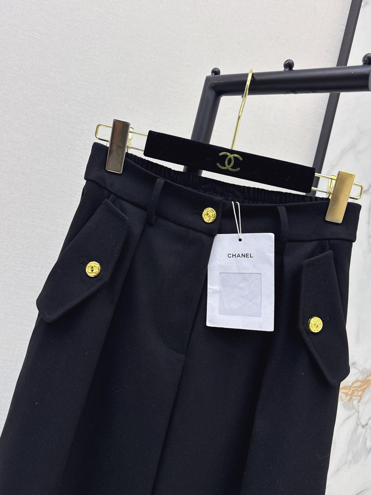 26FW New Straight-Leg Trousers with Dual Pocket Detailing 🩶🖤