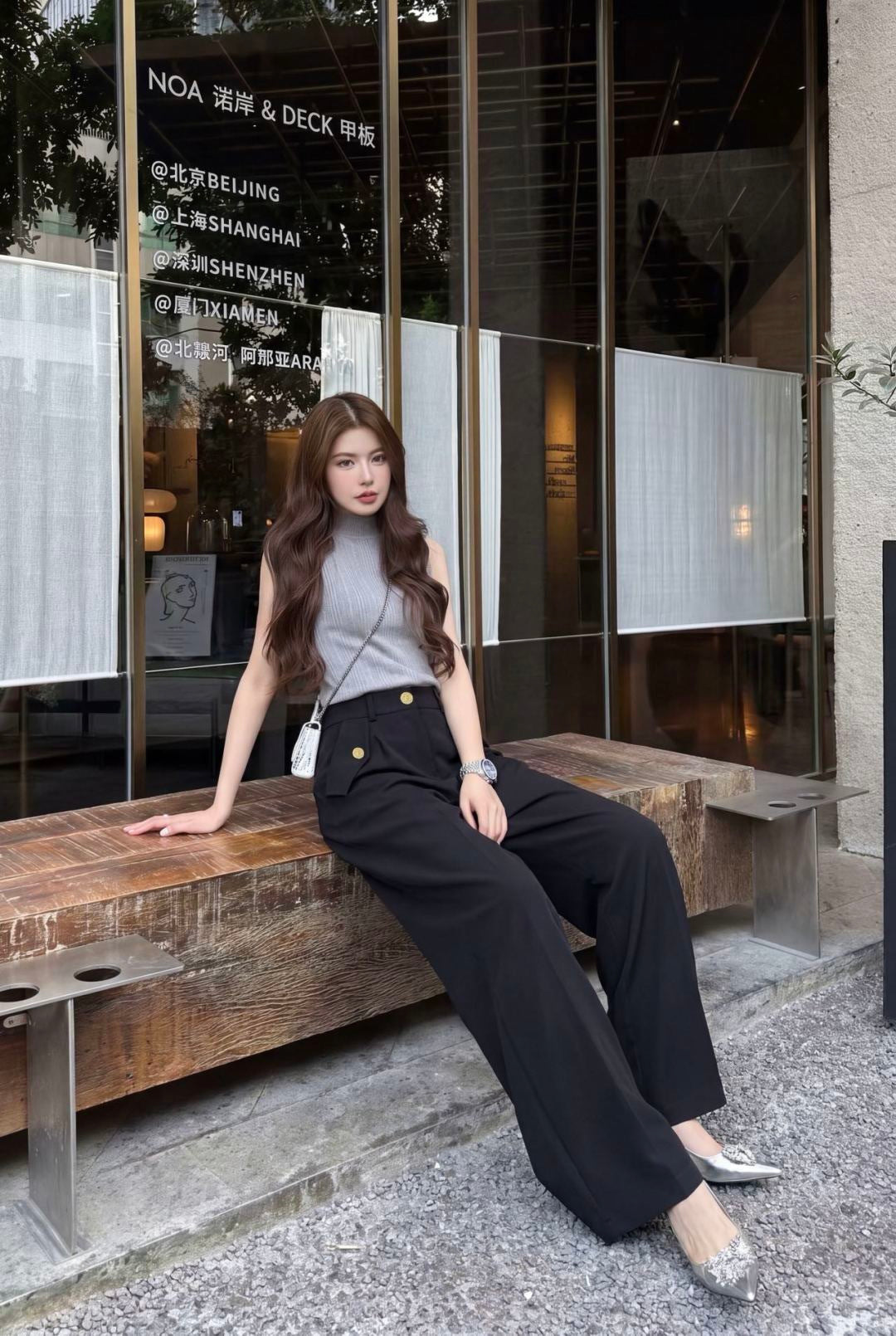 26FW New Straight-Leg Trousers with Dual Pocket Detailing 🩶🖤