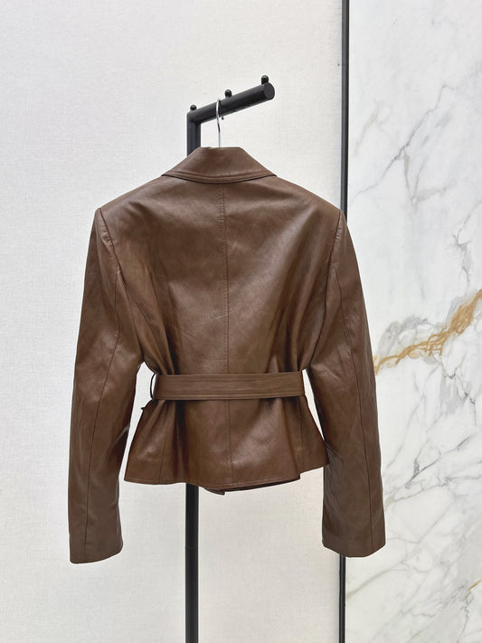 26FW New Leather Jacket 🤎