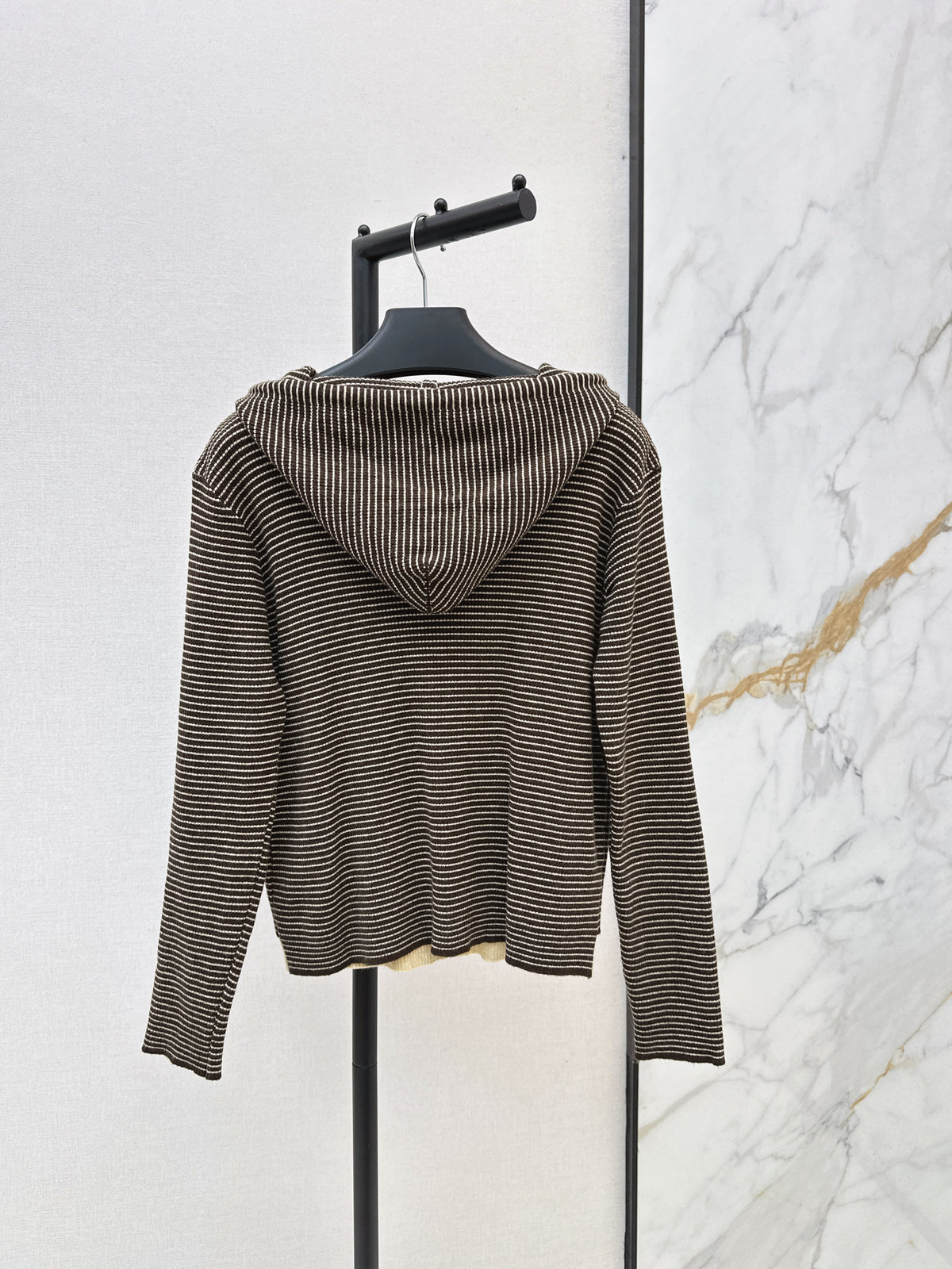 26FW New Hooded Knit Cardigan 🤎🖤