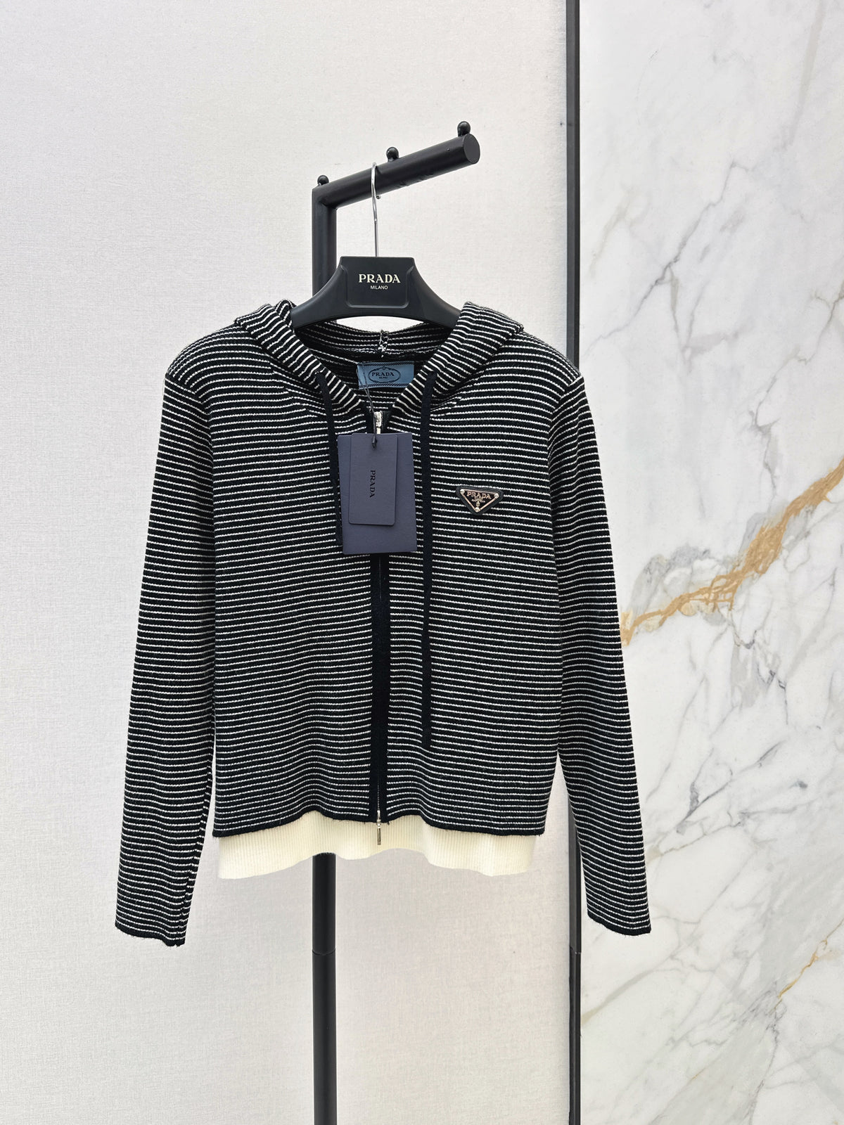 26FW New Hooded Knit Cardigan 🤎🖤
