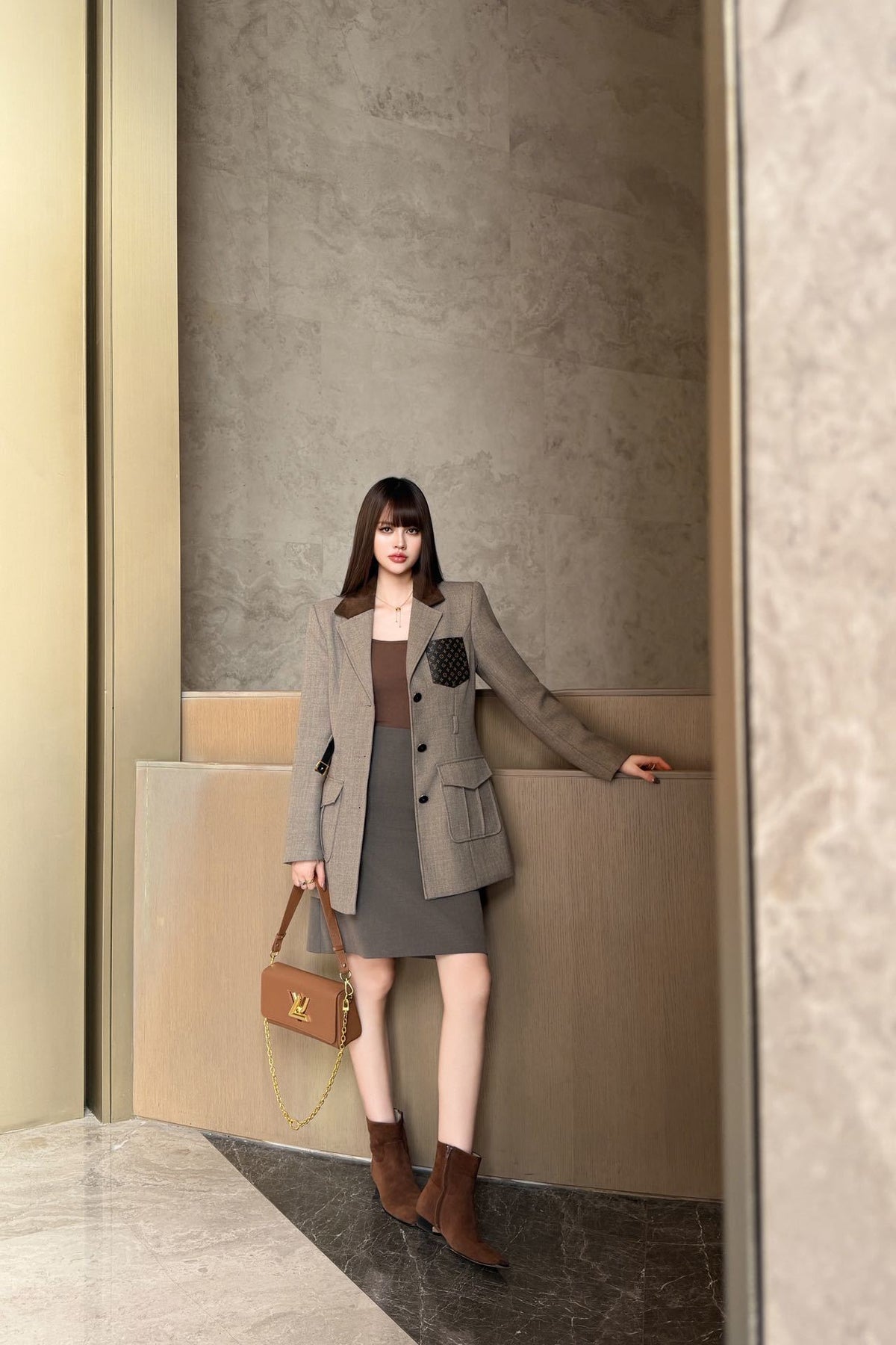26FW New Mid-Length Blazer 🤎