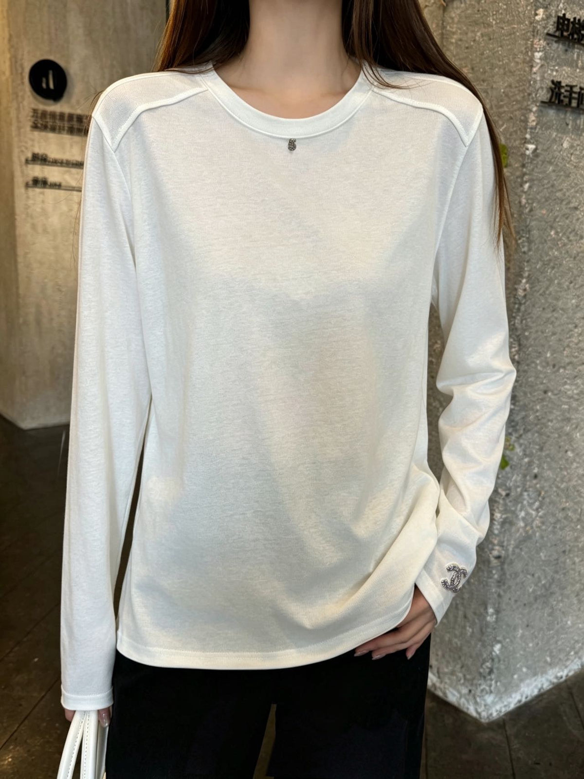 26FW New White Long-Sleeve Base Layer 🤍