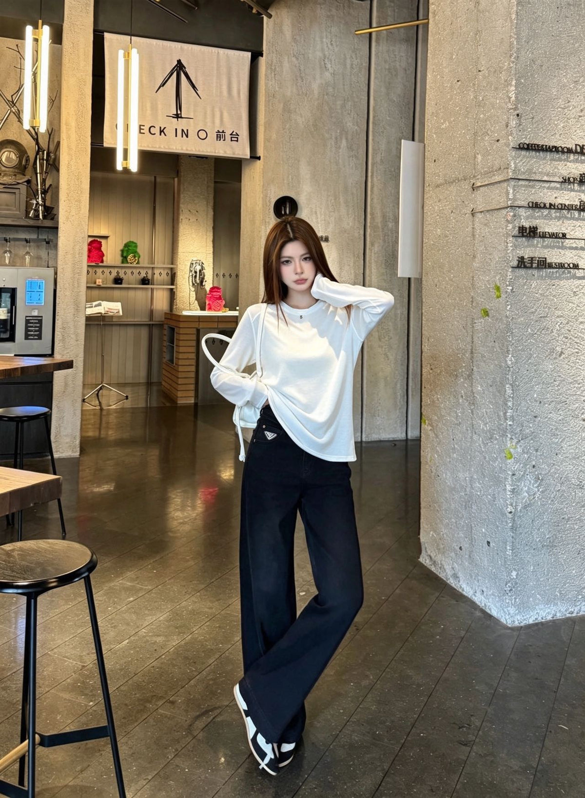 26FW New White Long-Sleeve Base Layer 🤍