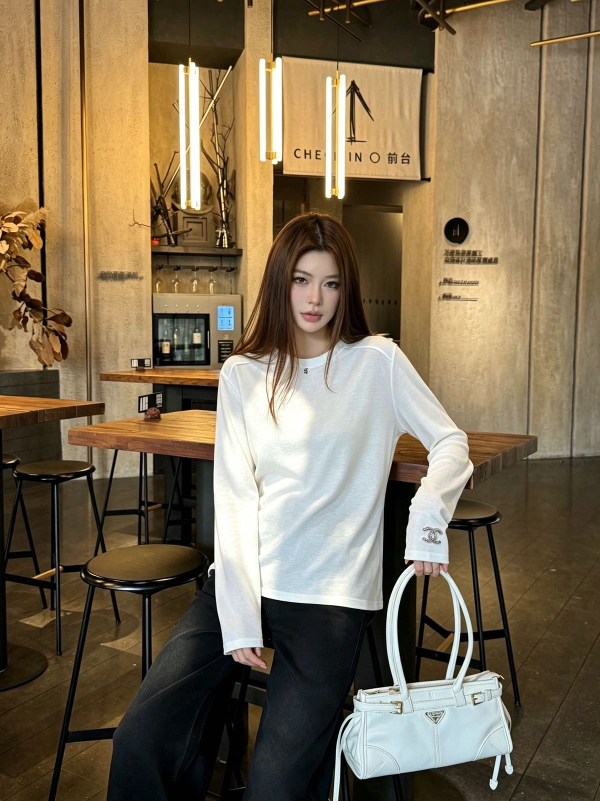 26FW New White Long-Sleeve Base Layer 🤍