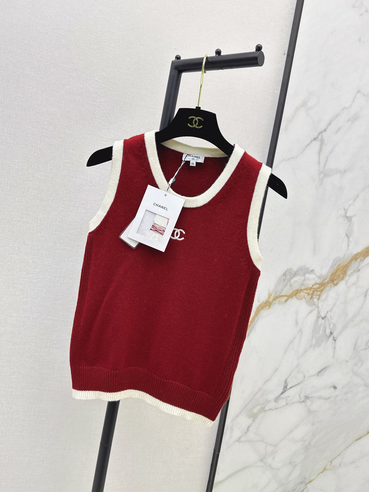 🎄Xmas🎄26FW New Sleeveless Knit Vest 🤍❤️