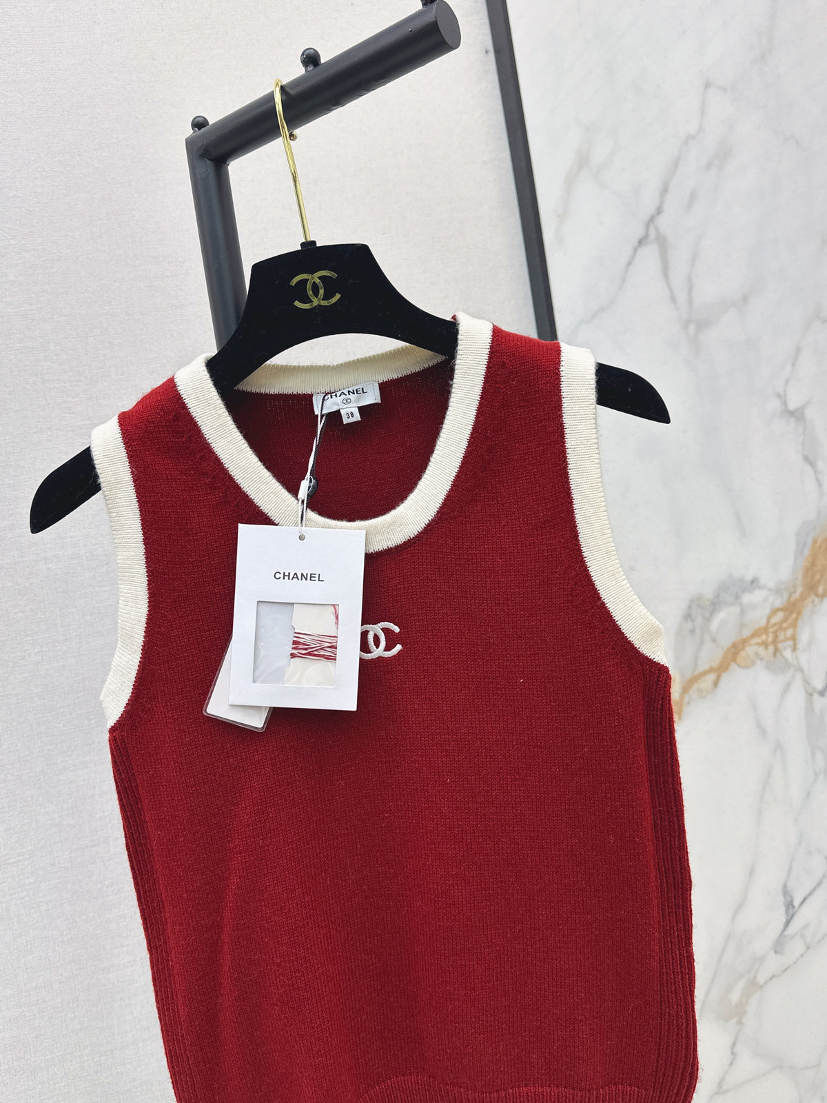 🎄Xmas🎄26FW New Sleeveless Knit Vest 🤍❤️