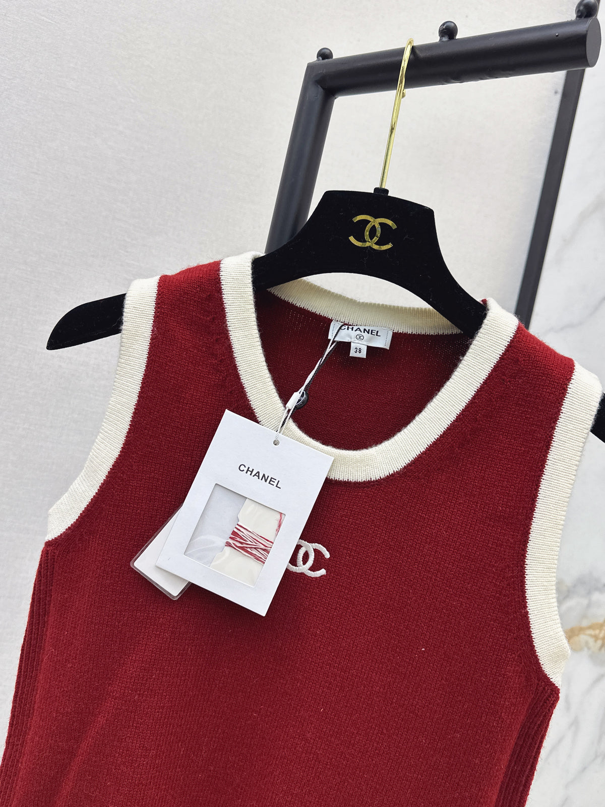 🎄Xmas🎄26FW New Sleeveless Knit Vest 🤍❤️